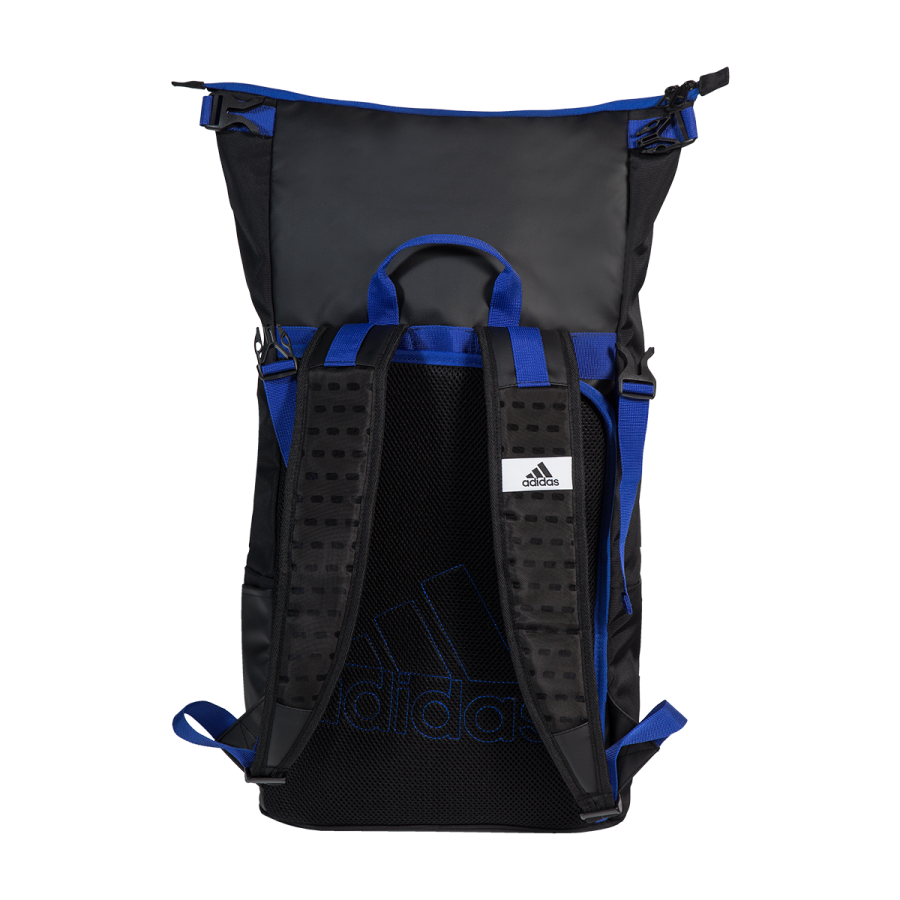 Adidas Multigame Black Blue kuprinė - paminkštintos petnešos