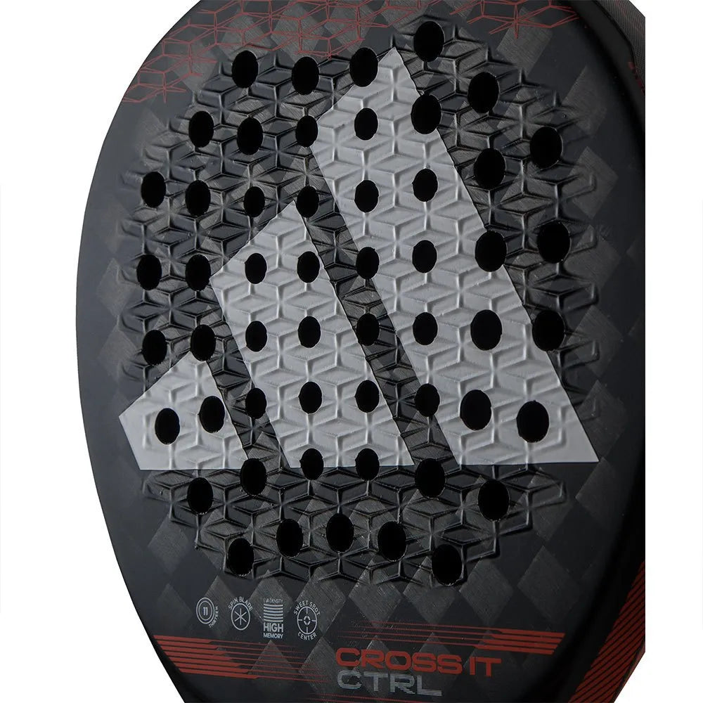 Adidas Cross IT CTRL 3.3 raketės paviršius Aluminised Carbon 15K
