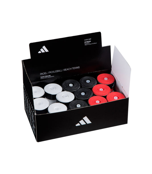 Adidas overgrip box balta juoda raudona - spalvų pasirinkimas