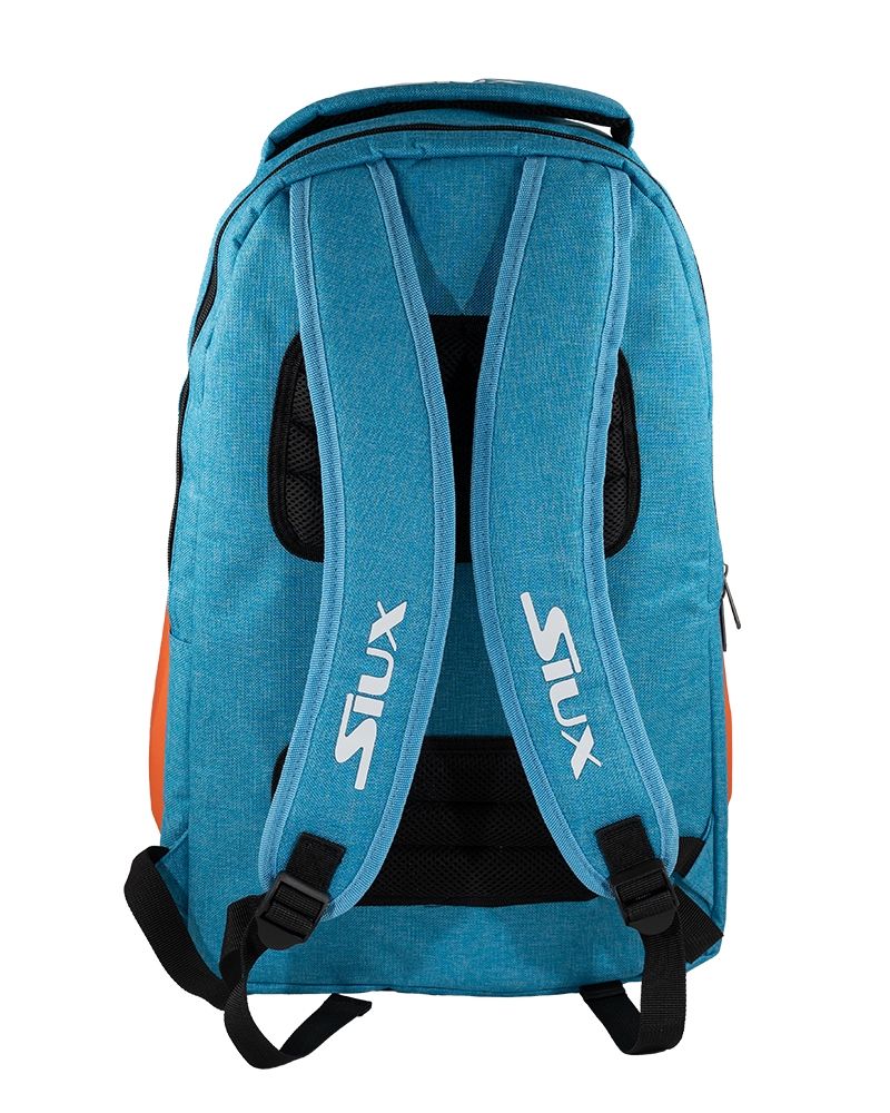 Siux Pro Tour backpack sportiškas dizainas black orange
