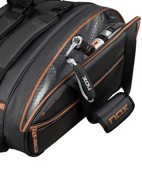 NOX Luxury Open Series krepšys - raketės skyriai
