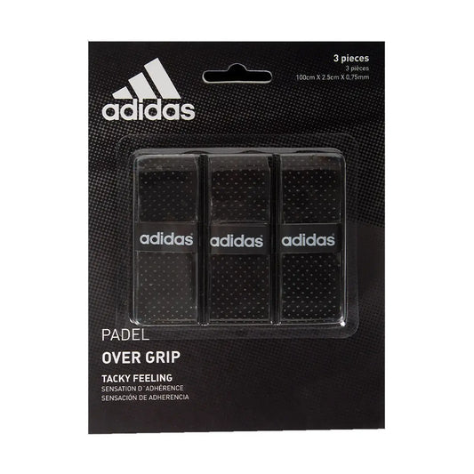 Adidas overgrip 3 vnt black juoda padelio apvijos
