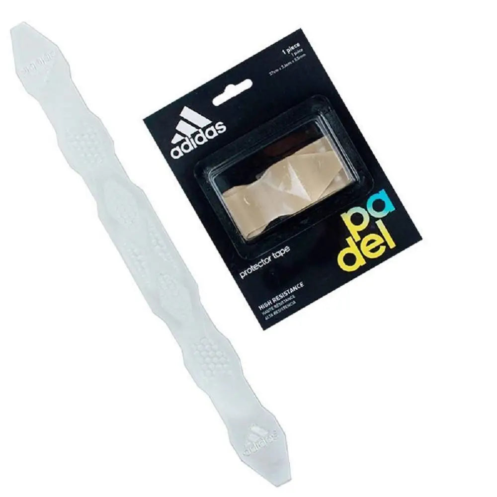 Adidas Antishock Tape black raketės apsauga skaidri padelio