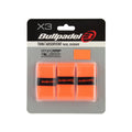 Bullpadel GB-1705 overgrip 3 vnt orange oranžinė padelio apvijos
