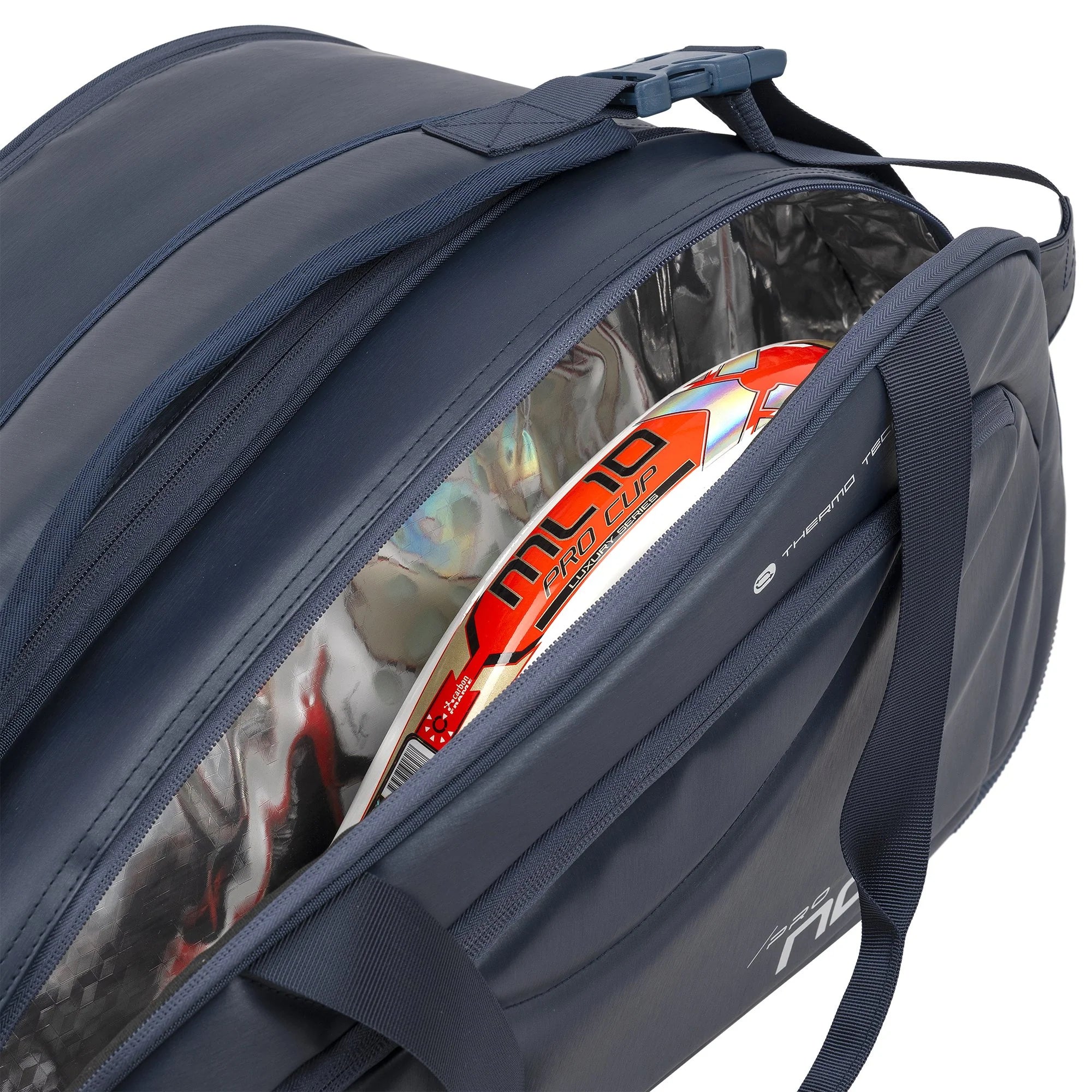NOX Pro Series krepšys blue - raketės skyriai